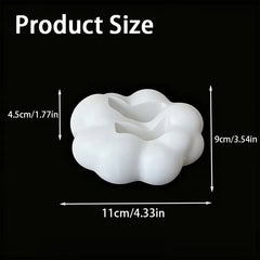 Cute 3D Cloud-Shaped Remote Control Holder - Desktop Home Storage Organizer Stand for close-up view