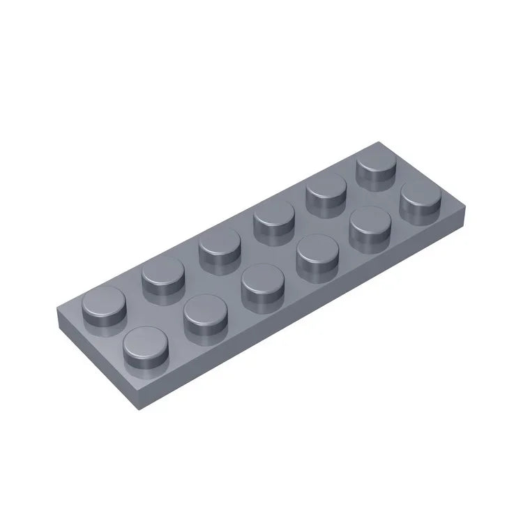 Plate 2 x 6 Building Block | Compatible Building Brick for DIY Creations detail view