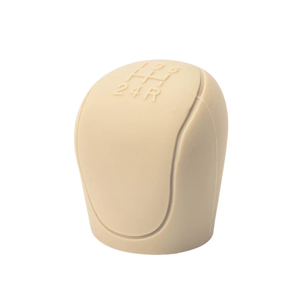 Silicone Gear Shift Knob Cover Non Slip Handbrake Grip detail view