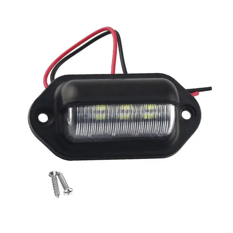2PCS 6 LED License Plate Light For SUV Truck Trailer Van lifestyle view