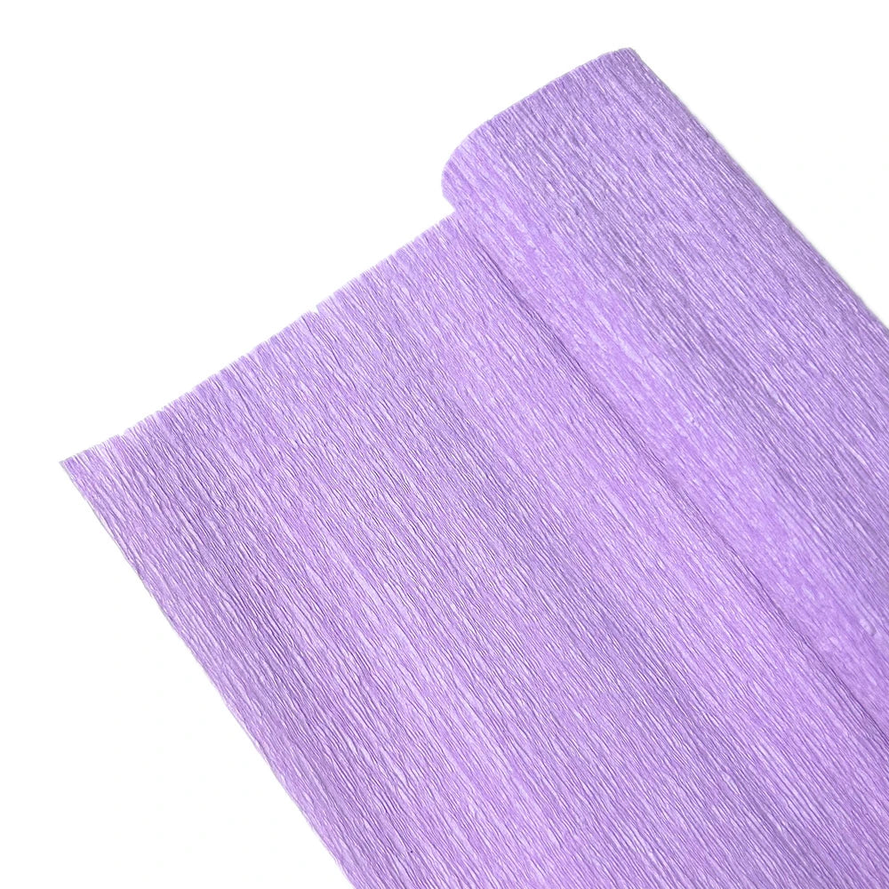 9.8"x8ft/Roll Crepe Paper for Handmade Paper Flower Wedding Birthday Party Decor Child close-up view