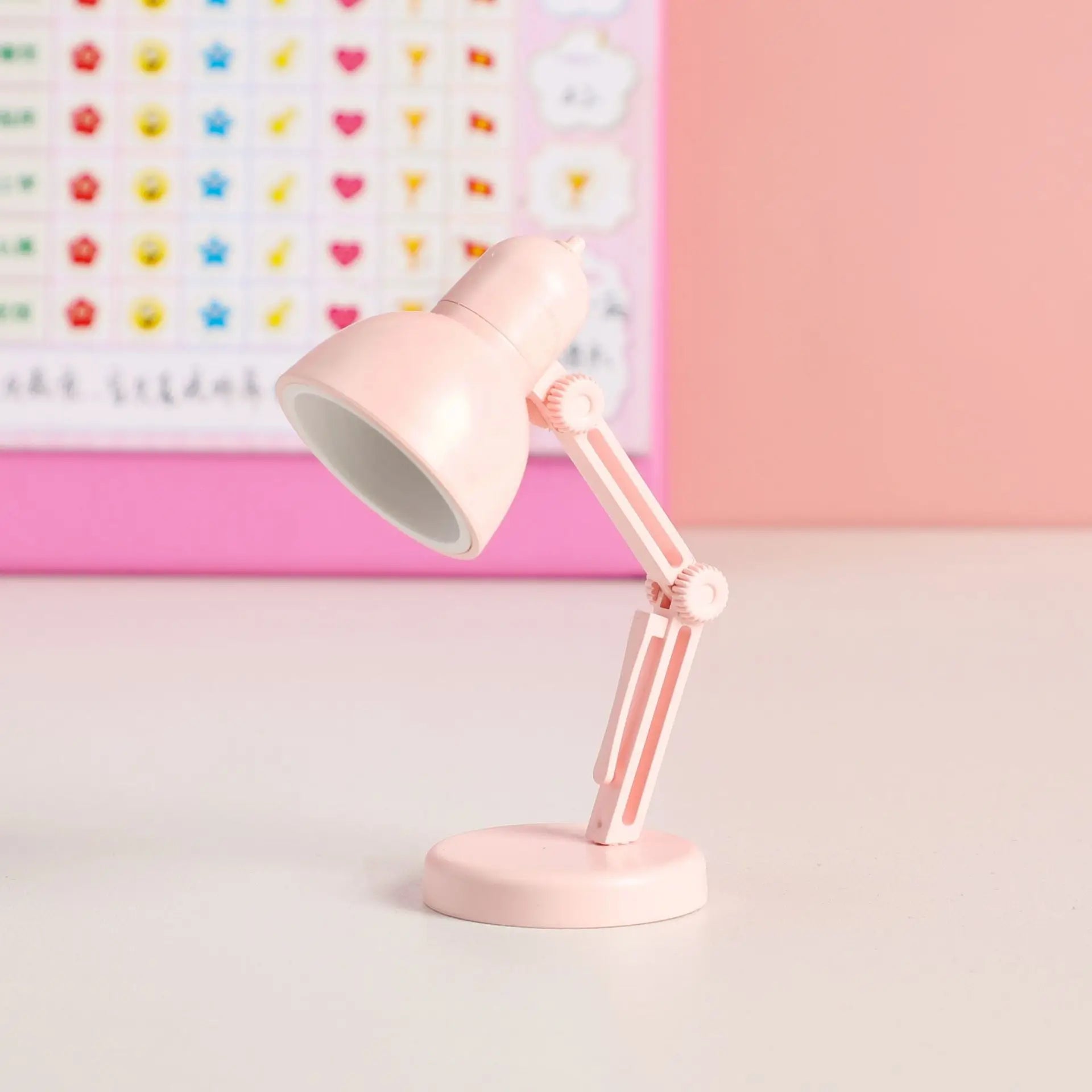 LED Mini Desk Lamp Foldable Magnetic Night Light | Clip-On Eye Protection Bedside Lamp close-up view