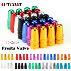 4Pcs Aluminum Presta Valve Caps