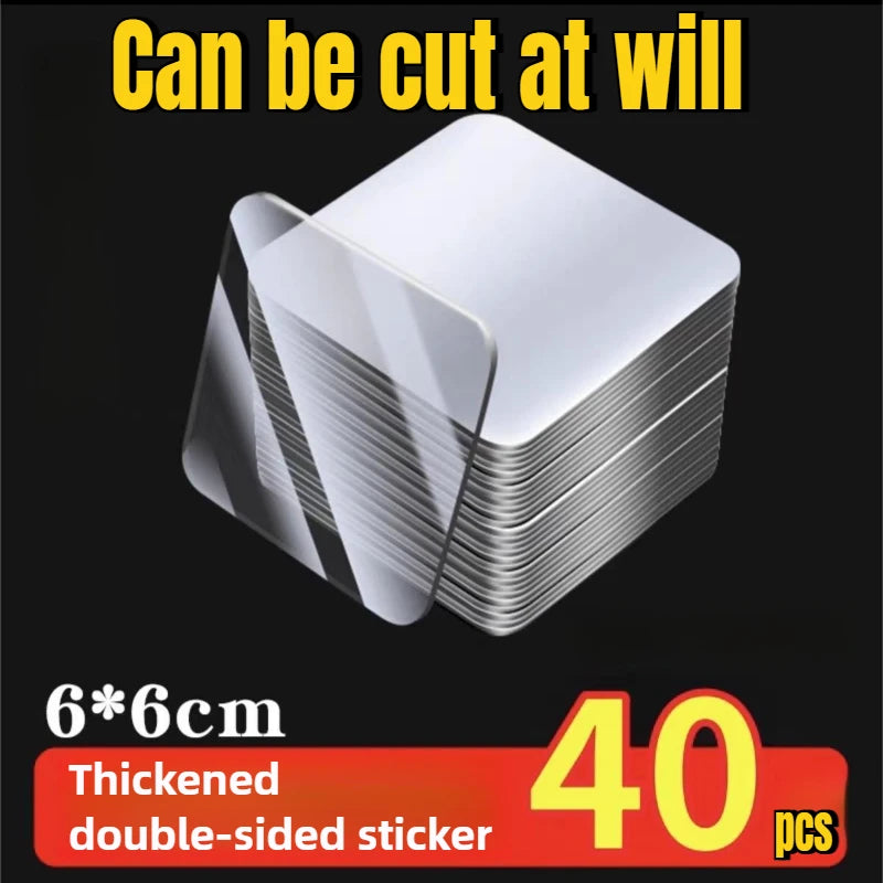 Tape Nano Reusable Super Strong Transparent Wall Stickers WaterProof Widely Used Wa additional angle