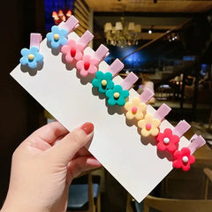 30PCS or 10PCS Hair Clips Girls Cute Cartoon Color Hair Accessories Candy Color Style Ha detail view