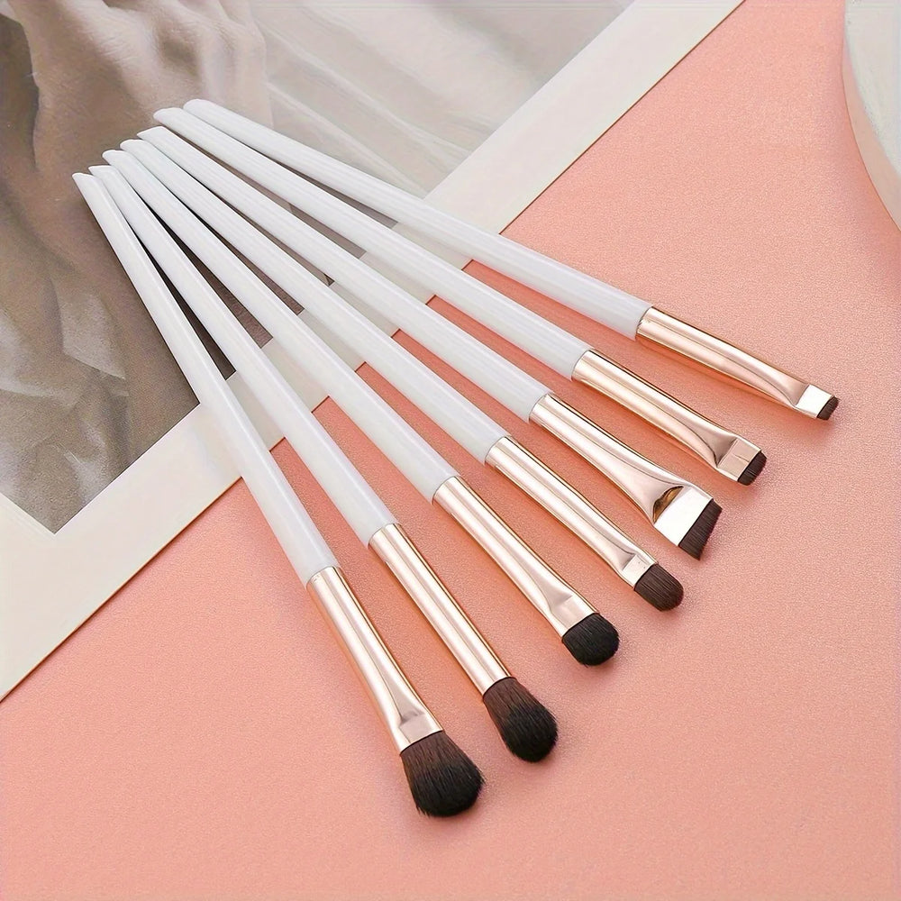 Ultra-Thin Eyebrow Brush Set | 3-Piece Angled Precision Makeup Brushes alternate view