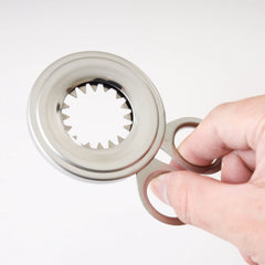 Egg Opener Scissors | Stainless Steel Kitchen Egg Slicer and Cutter Tool detail view