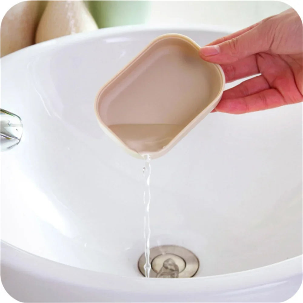 Hiking Holder Container Soap Box Plastic Soap Box Dispenser Soap Rack additional angle