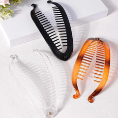 Banana Hair Clip Barley Twist Claw Clip 15CM Women Girls alternate view