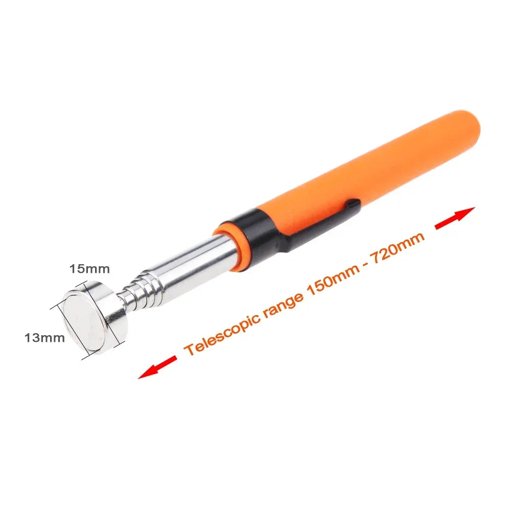 Telescopic Magnetic Pickup Tool | Mini Portable Retractable Magnet Pen for Screws a additional angle