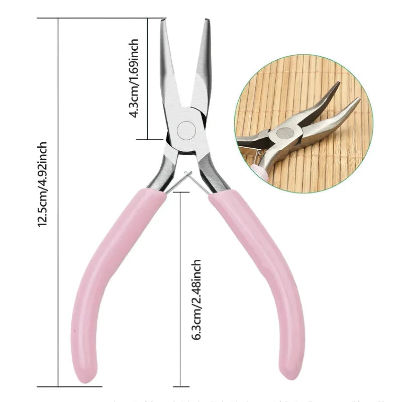 8 Style Jewelry Pliers Tools Kit | DIY Jewelry Making Accessories close-up view