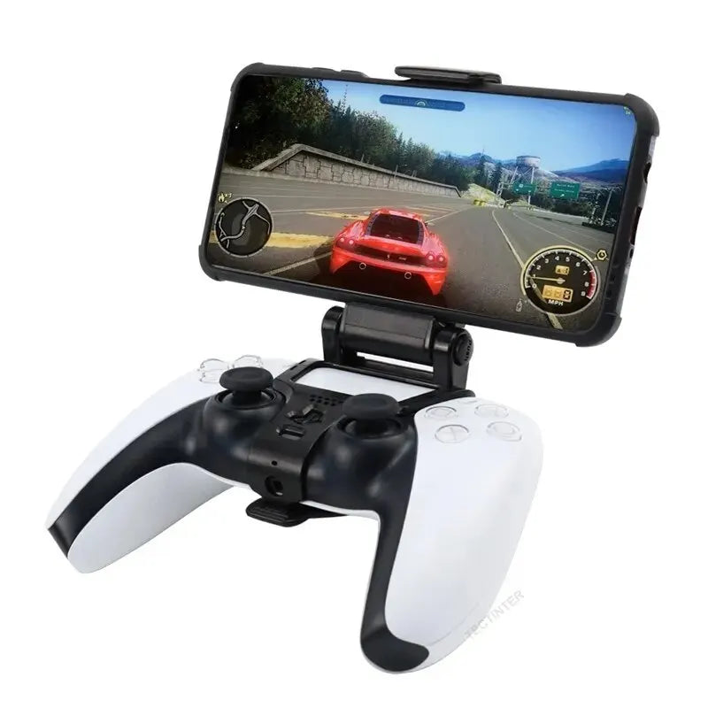 PS5 Controller Phone Mount | Adjustable Gamepad Clip Holder alternate view