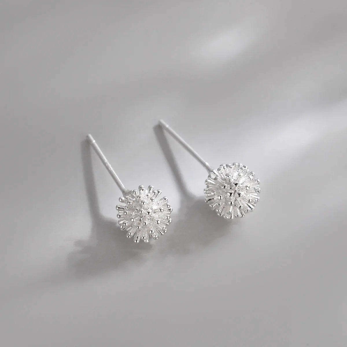 925 Silver Needles Lovely Mini Stud Earrings Women Cute Heart Star Moon Daisy Christm alternate view