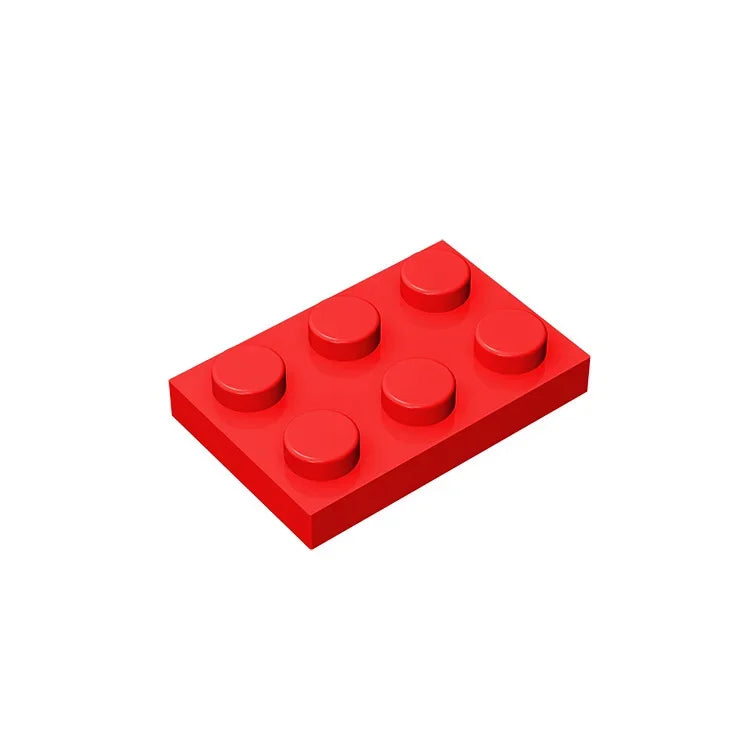 Gobricks GDS-510 Plate 2 x 3 | Compatible Building Block for DIY Projects close-up view
