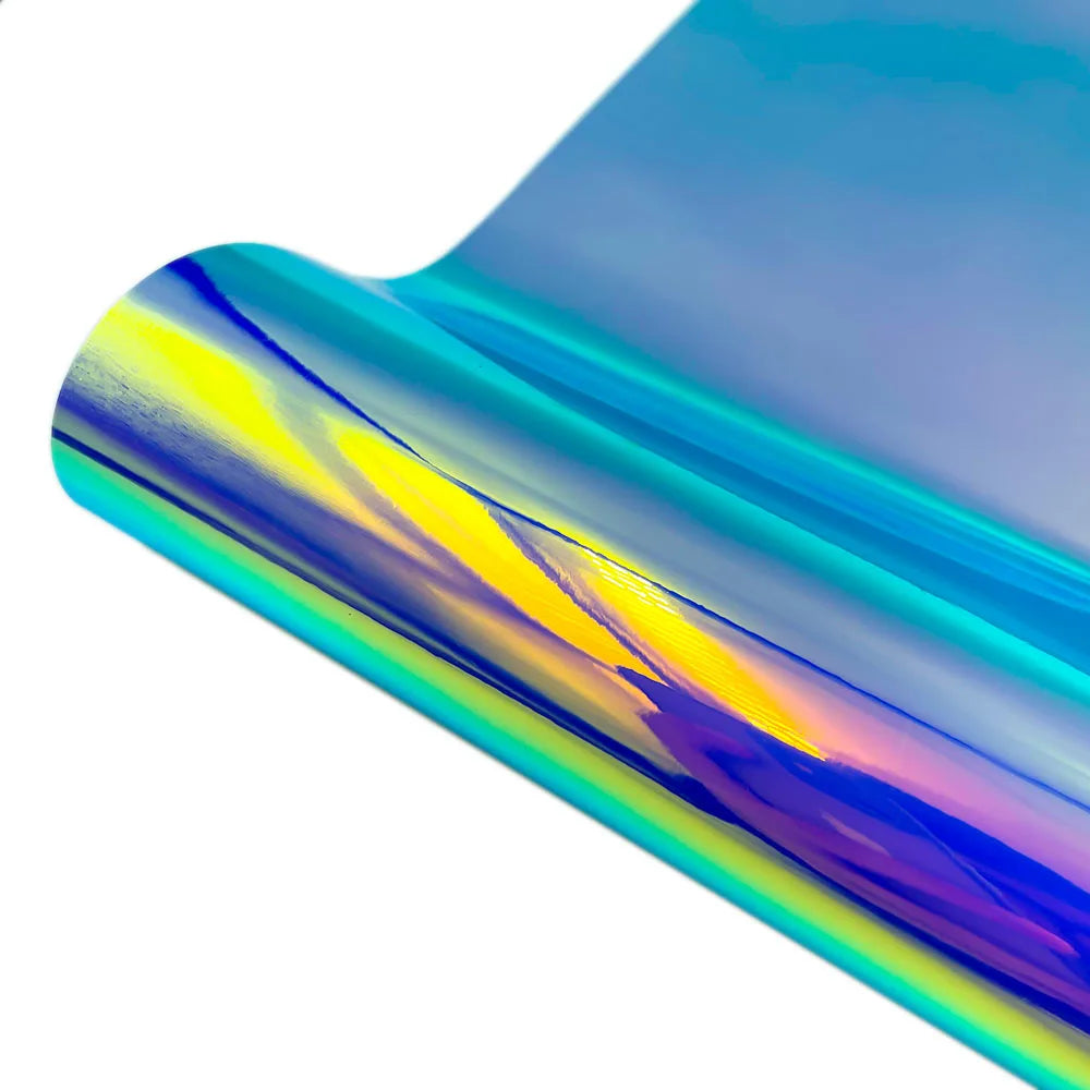 Holographic Permanent Adhesive Vinyl Sheets | Craft Decals for Cups, Walls, and Signs lifestyle view