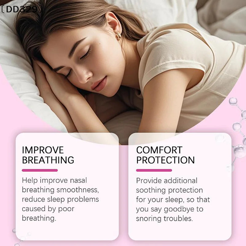 Snoring Relief Sleep Tape | Nose Breathing Aid for Better Rest lifestyle view