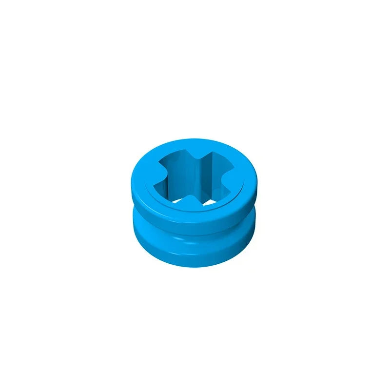 Gobricks GDS-616 Technical Bush 1/2 Smooth Building Blocks | Compatible with Lego 3212 close-up view