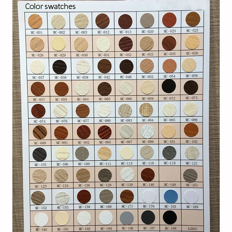 96Pcs 15mm Wood Furniture Screw Cap Covers | Self-Adhesive Hole Stickers for Desk Cab lifestyle view
