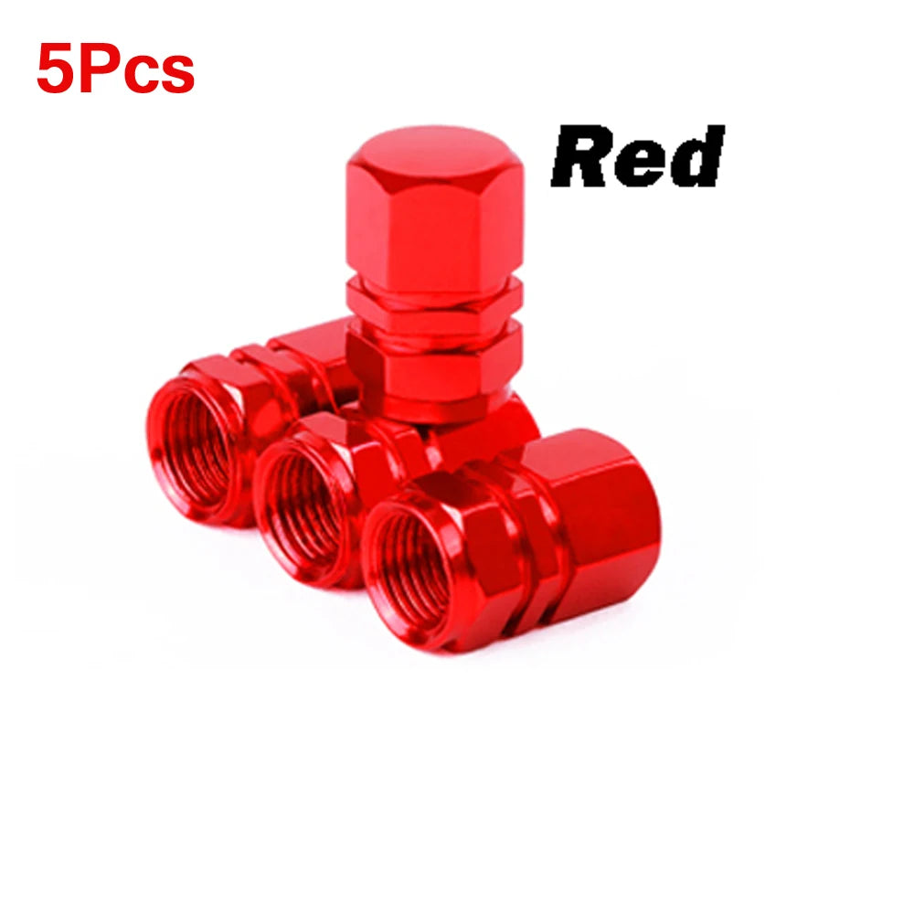 Aluminum Alloy Tire Valve Caps Schrader Valve