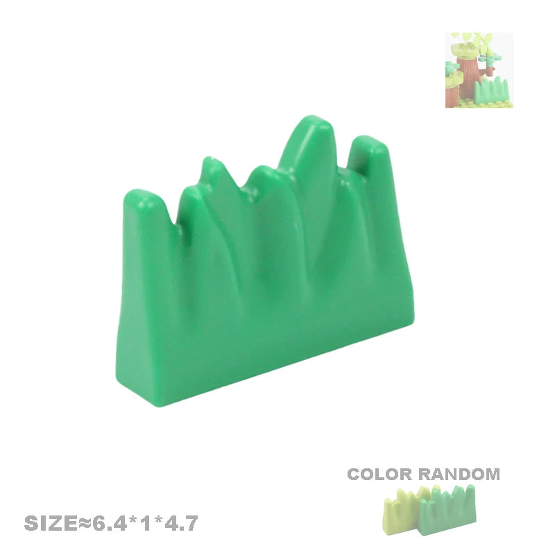 Play House Building Blocks Set | Compatible Furniture Accessories for Kids close-up view