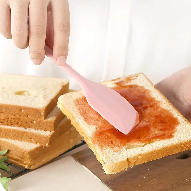 Silicone Cream Spatula | Non-Stick Heat-Resistant Kitchen Baking Tool additional angle