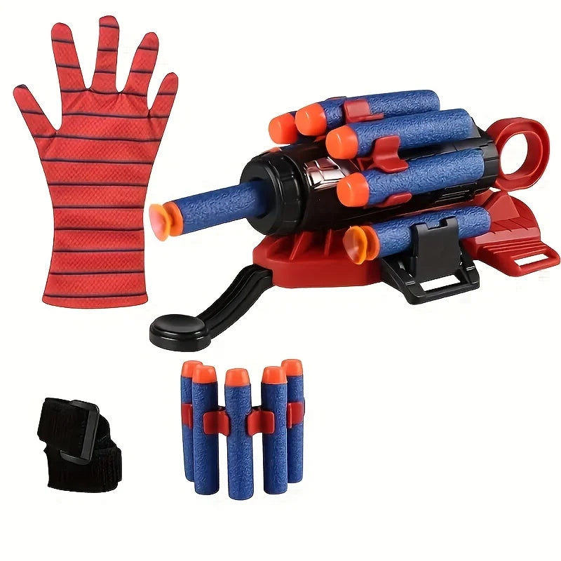 Spider Web Shooters Toy Set | Hero Launcher Wrist Toy for Cosplay additional angle