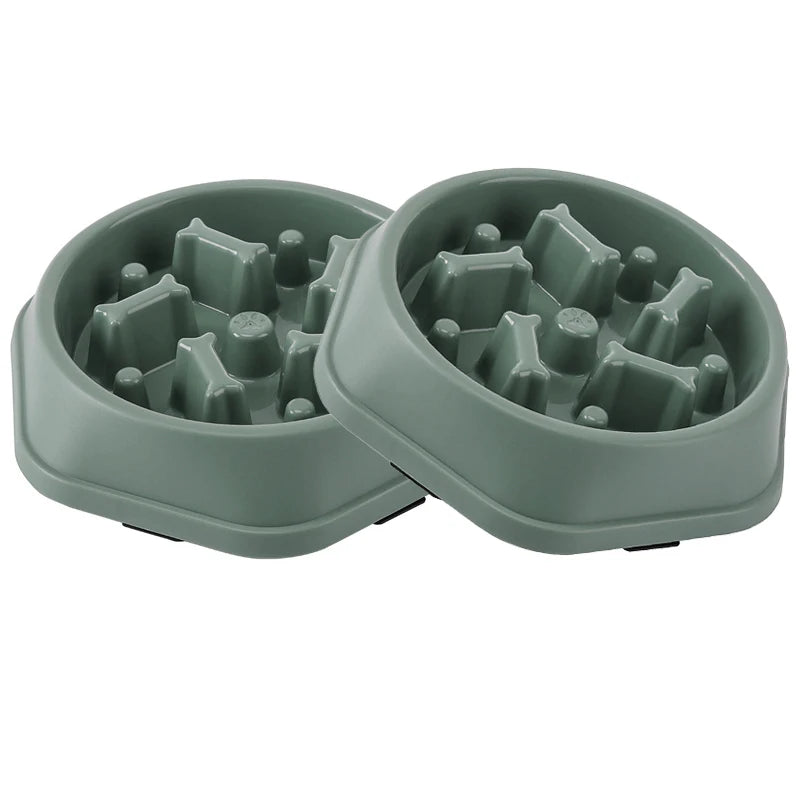 Slow Feeder Dog Bowl | Anti-Choking Puzzle Feeder for Small and Medium Dogs alternate view