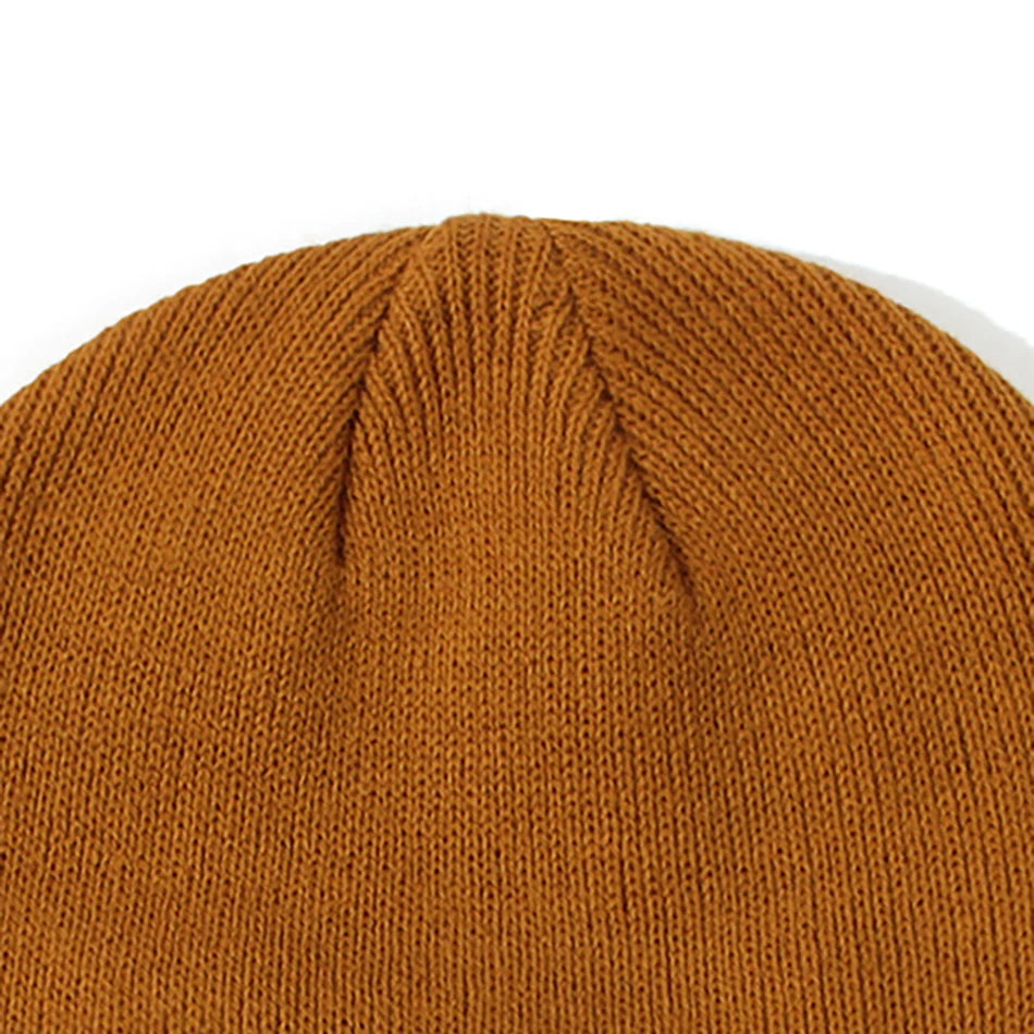 Baby Knit Hat Winter Warm Infant Beanie | Cozy Unisex Pullover Hood close-up view