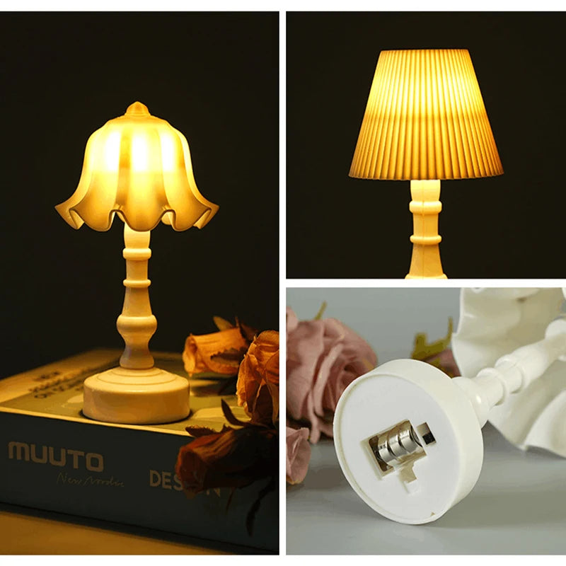 Mini LED Night Light | Battery Powered Atmosphere Lamp for Bedroom Decor additional angle