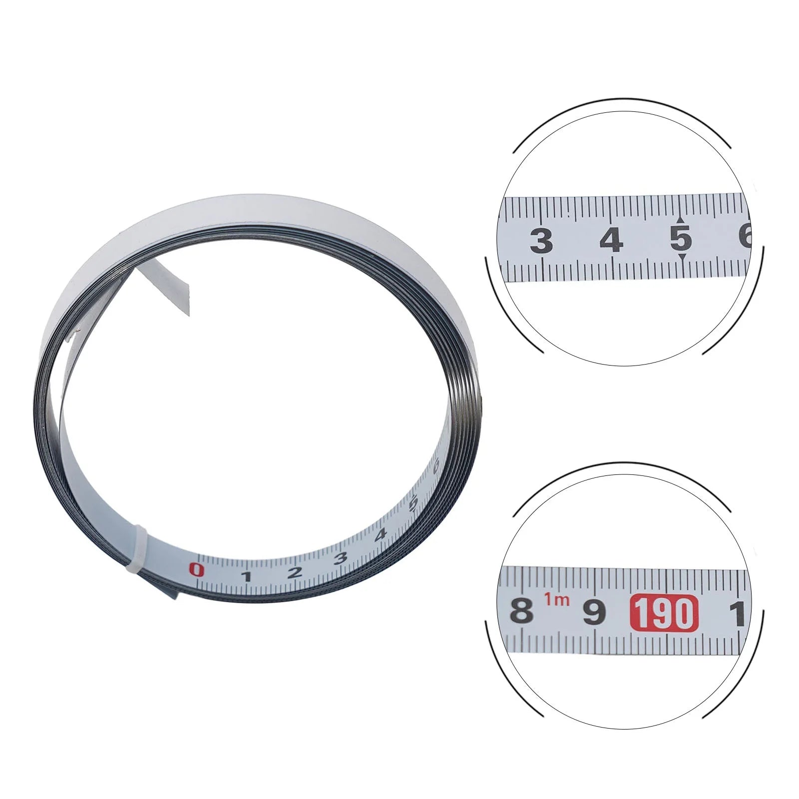 1Pcs Tape Measure 1/2/3/5M 13MM Adhesive- Rulers Woodworking Measuring Ruler Sewing Ta close-up view