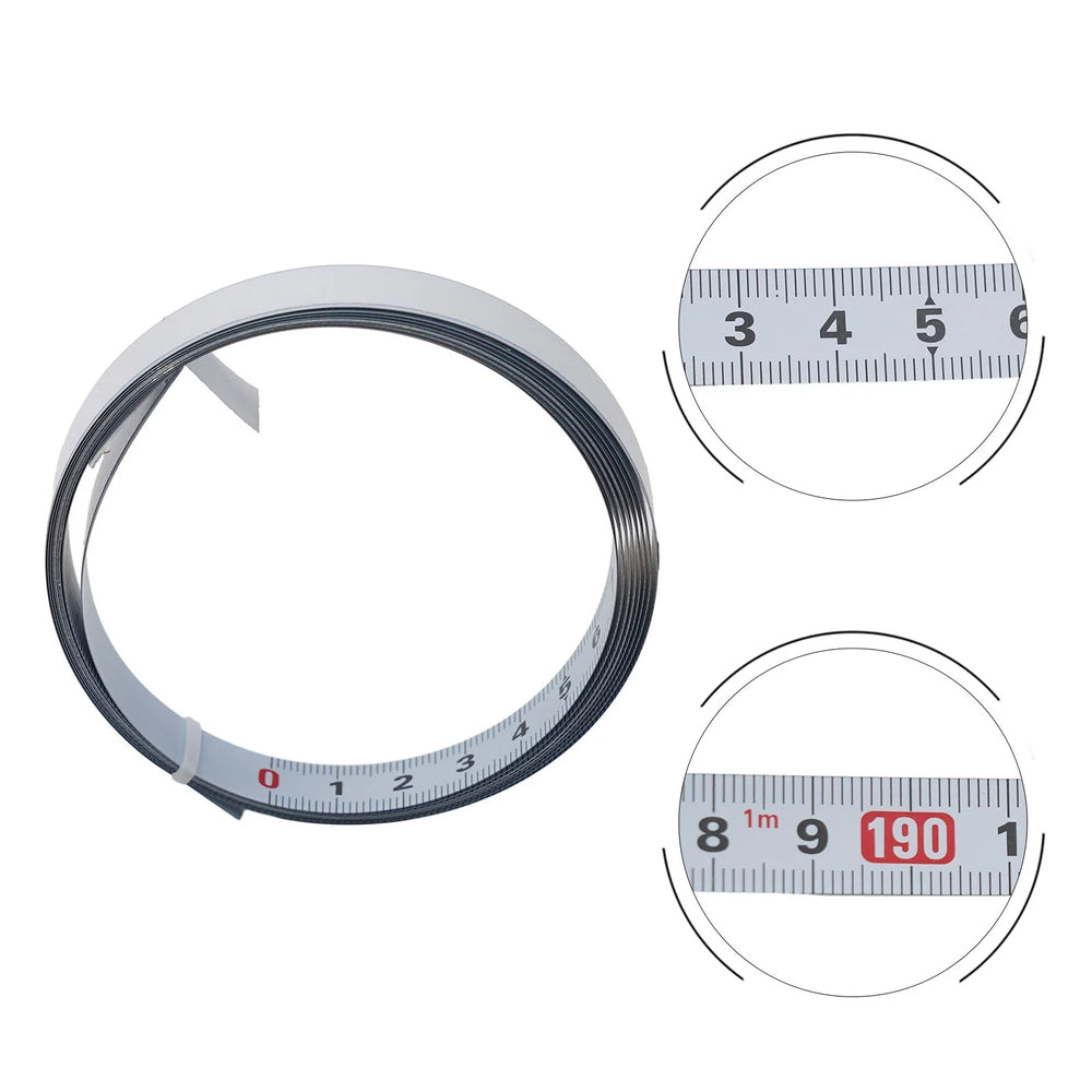 1Pcs Tape Measure 1/2/3/5M 13MM Adhesive- Rulers Woodworking Measuring Ruler Sewing Ta close-up view
