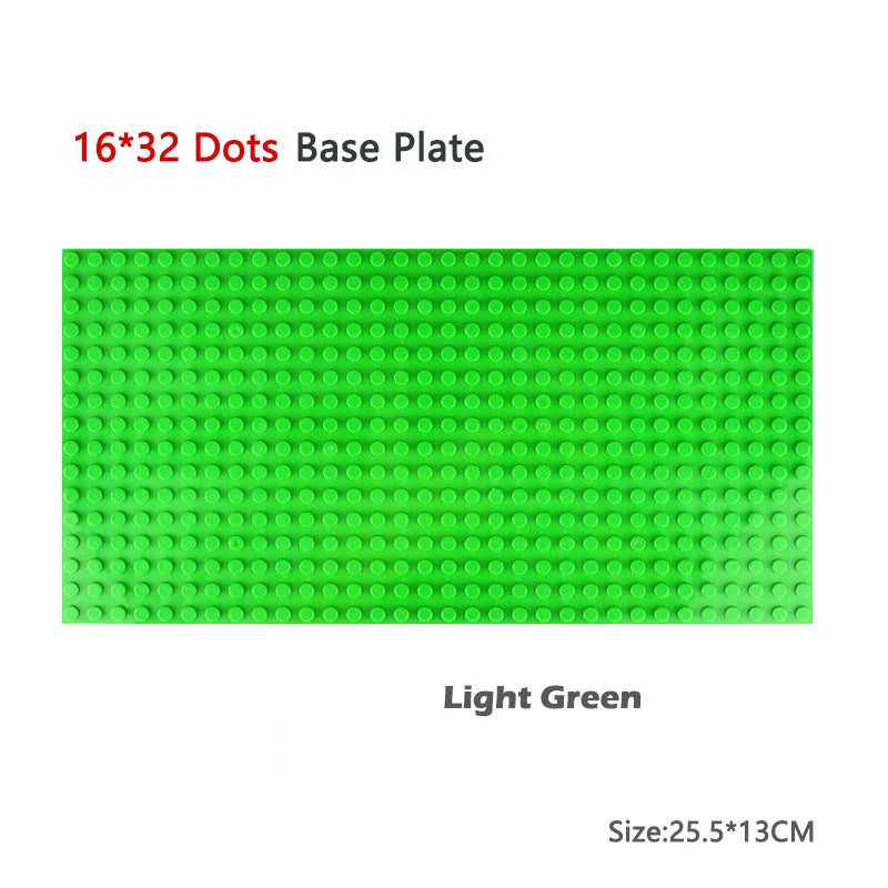 Classic Building Block Baseplates | 3-Pack Compatible Base Plates for Creative Constr lifestyle view