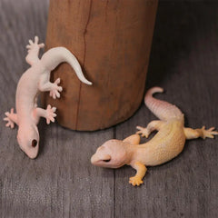 Realistic Lizard Toy Figure | Reptile Animal Model for Kids and Prank Props close-up view