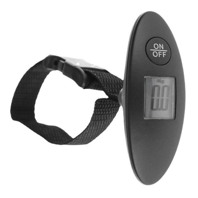 Portable Digital Luggage Scale | 40kg Capacity Travel Weighing Tool close-up view