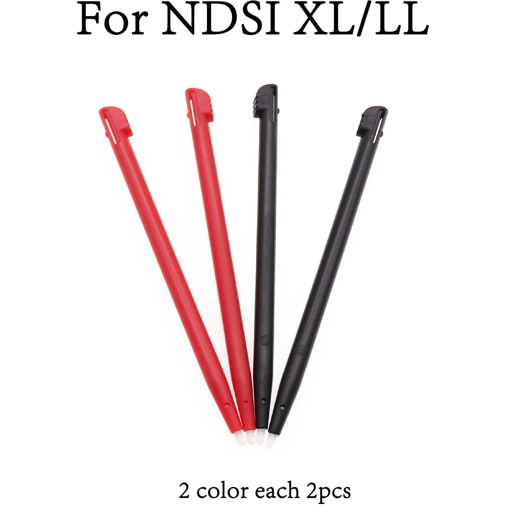 Plastic&Metal Touch Screen Stylus Pen Game Console Pen For Nintend 3DS 2DS XL LL fo additional angle