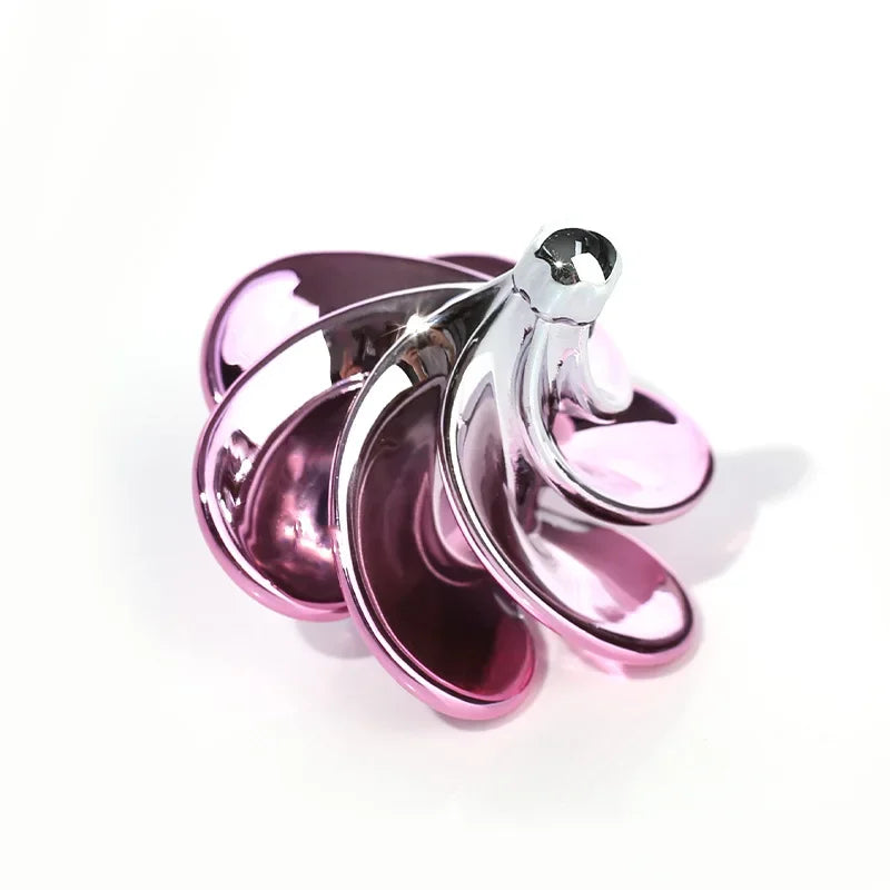 Wind Up Desktop Toy | Rotating Kinetic Spinner Fidget Stress Relief Gift alternate view