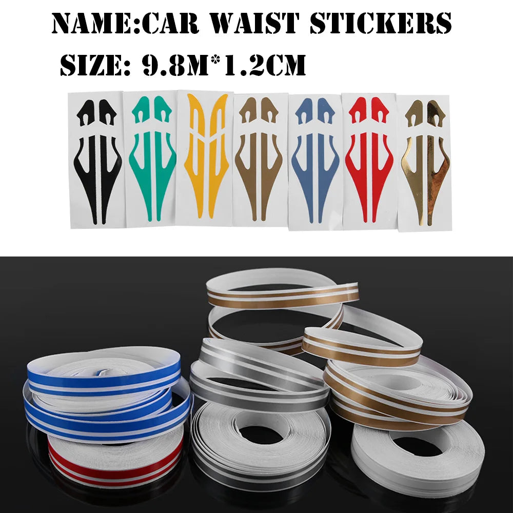 Multicolor Striping Pin Stripe Double Line Tape Car Body Decal Vinyl Sticker alternate view