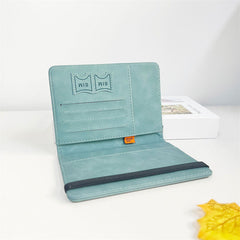 RFID Vintage PU Leather Passport Holder – Multi-Function Travel Wallet - Onlytenbucks.com