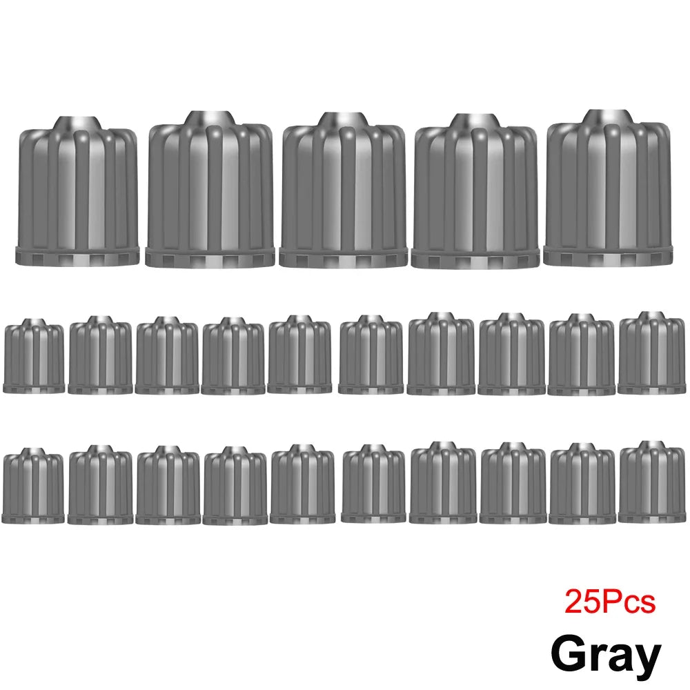 Tire Valve Stem Caps 4/10/25/50 Pcs Universal