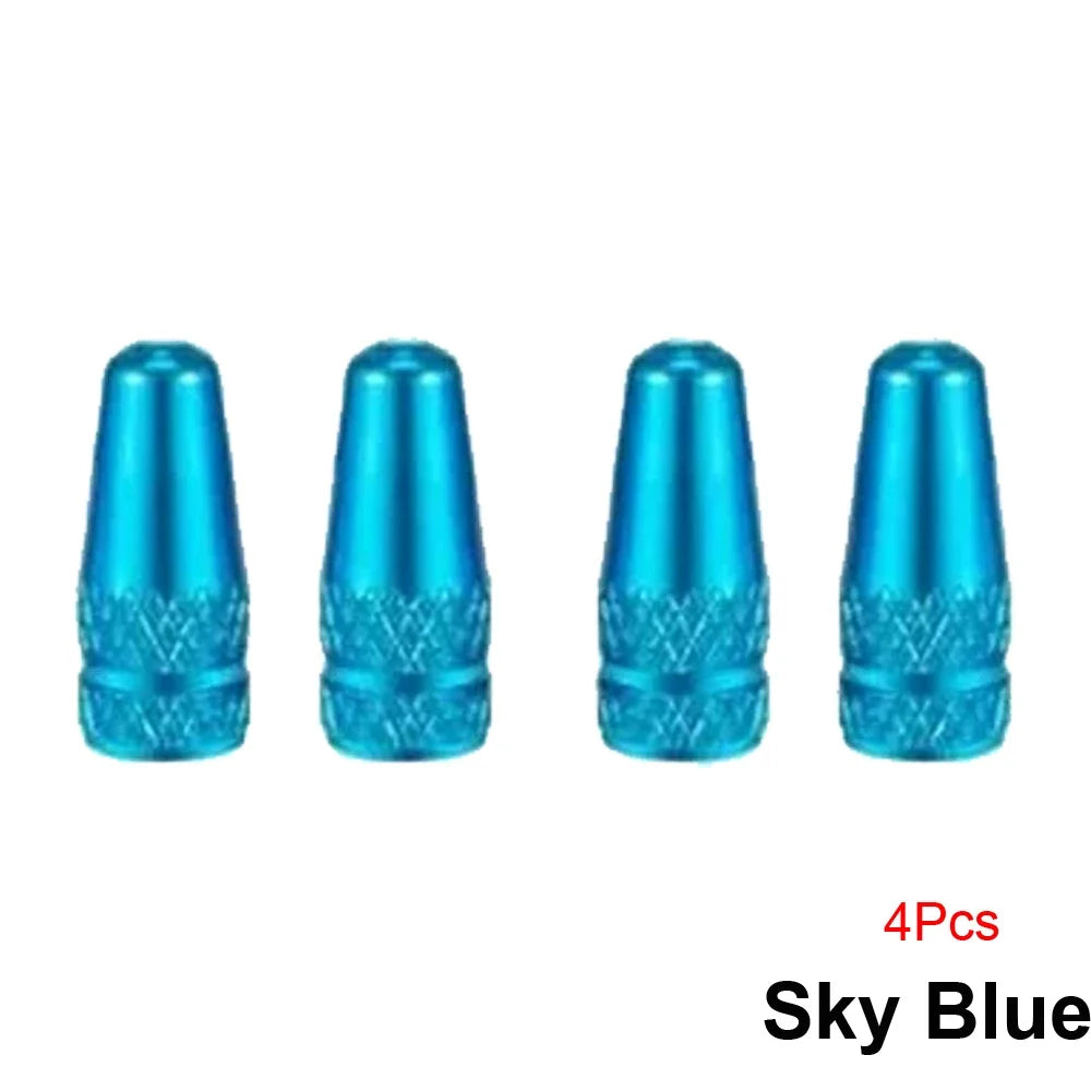 4Pcs Aluminum Presta Valve Caps additional angle