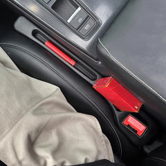 Car Seat Gap Filler EVA Strip 2PCS Black detail view