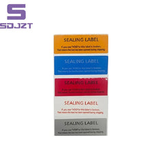 50Pcs Tamper Proof Warranty Void Labels | Security Seal Stickers for Product Protectio close-up view