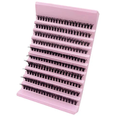 Mixed 8-16mm Long Volume Lash Clusters 200 Pieces Natural Individual DIY Eyelash Extensi detail view