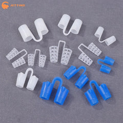 Silicone Anti Snore Nasal Dilators | Snoring Aid Nose Clip Set alternate view