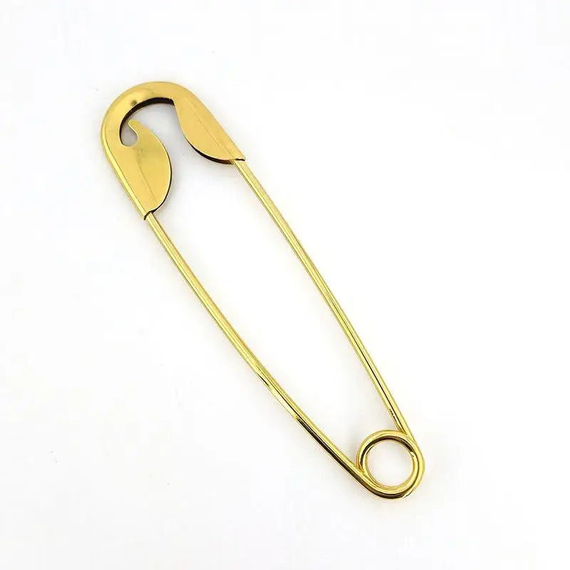 【Xia2】Large Safety Pin Metal Hair Claws Barrettes For Women Girls Hair Accessories Hairclips Hairpins Headwear Gifts{S}