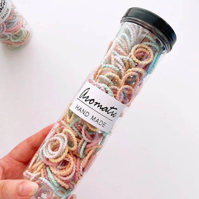 100 Piece/set Elastic Hair Bands Girls Baby Hair Accessories Child Hair Ring Head Rop alternate view