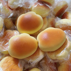 Caramel Cloud Bread Squishy Toy | Slow Rebound Stress Relief Fidget Toy