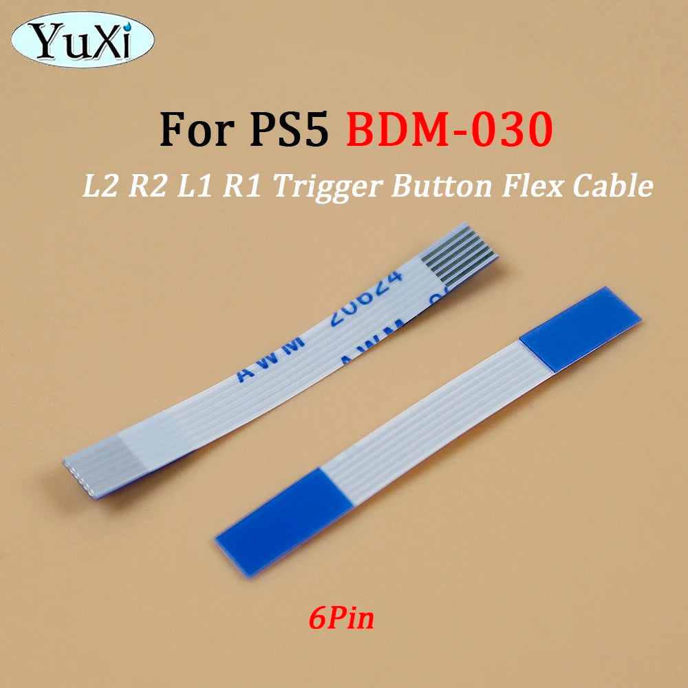 PS5 BDM-030 Replacement Flex Cable Set | Power Switch and Trigger Button Repair Kit additional angle