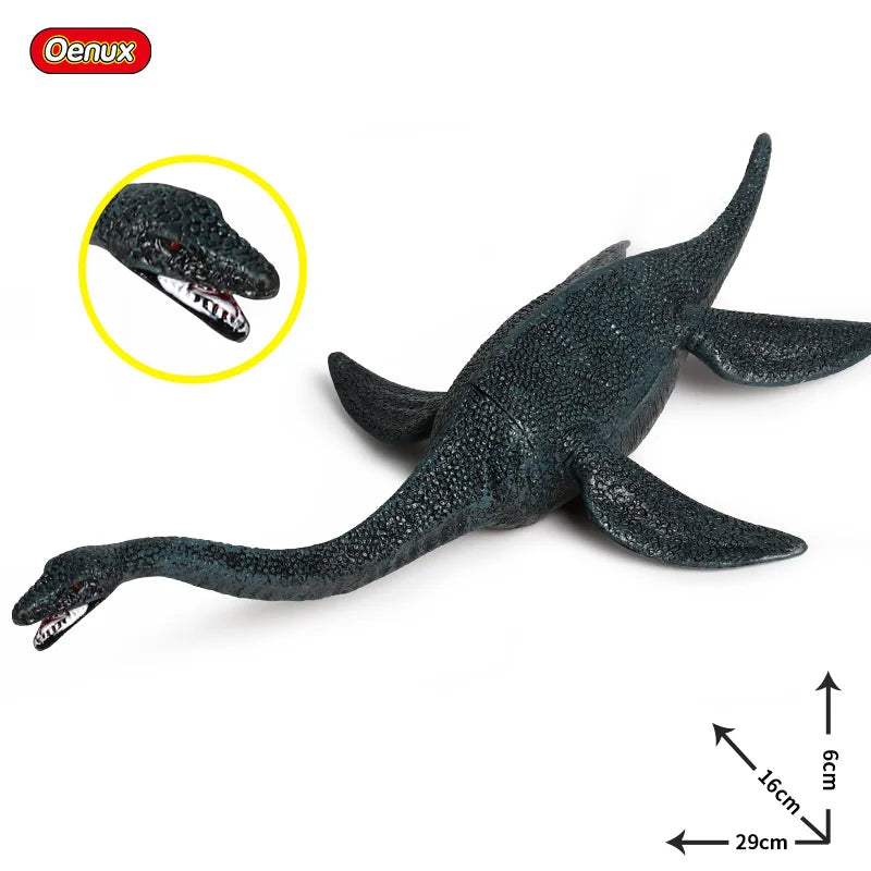 Oenux Dinosaurs World Action Figures | Savage Jurassic Indominus Rex Spinosaurus Trice close-up view