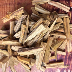Natural Sandalwood Incense Sticks | Hand-Split Wood Strips for Meditation and Stress R close-up view